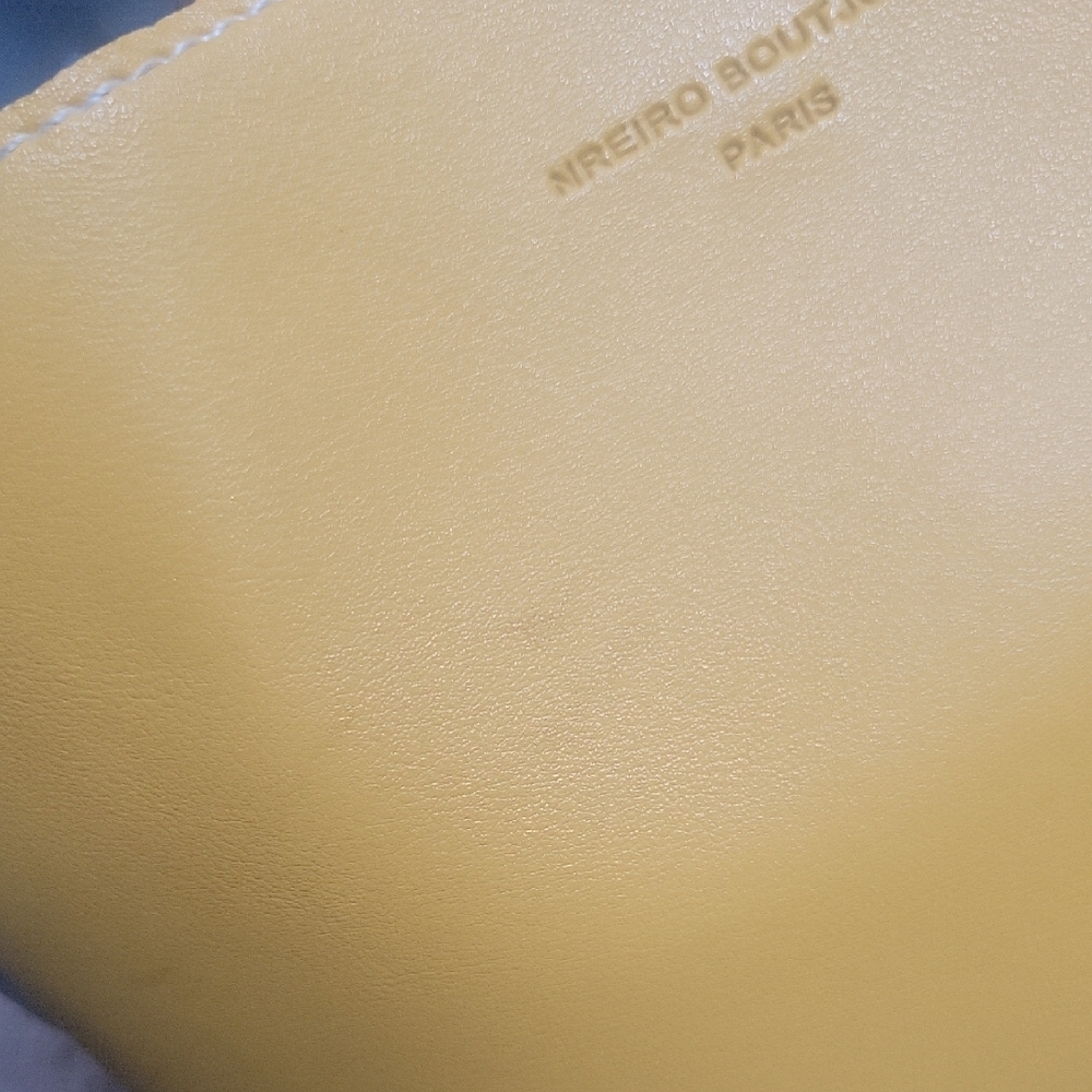 Yellow and White Women Bag - Picture 12 of 14